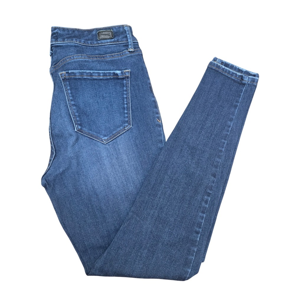 Skinnygirl The‎ Skinny Dark Wash Stretch Distressed Missy Jeans Sz 29/8